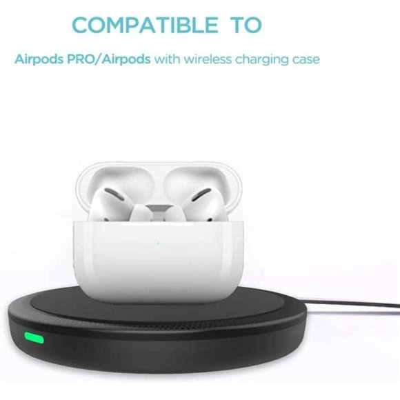 Wireless Charger, KEYMOX 5W charger compatible with all QI-Enable Devices - Picture 7 of 7